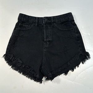Wild Fable High-Rise Distressed Denim Shorts